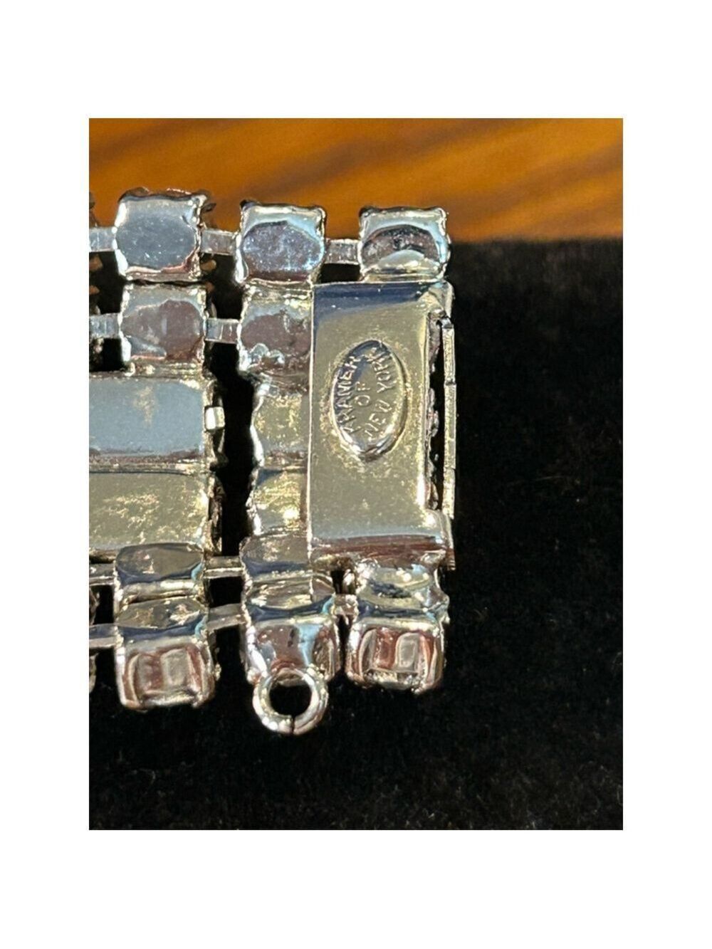 Women's Kramer of New York Bracelet Silver tone with rhinestones - Picture 7 of 7